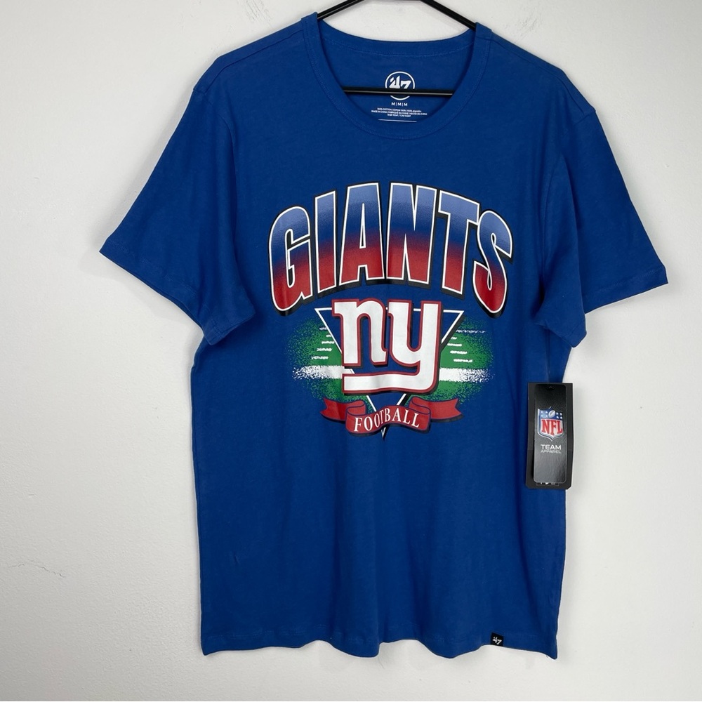 NFL New York Giants Blue Arena Fade Franklin Tee Sz M